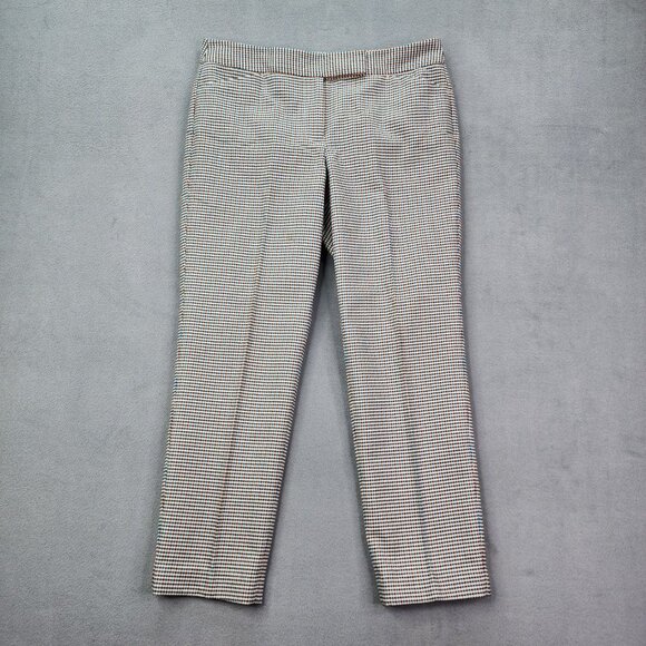 Talbots Signature Ankle Pants Women's Size 8 Multicolor Dress Career Boho - Picture 10 of 12